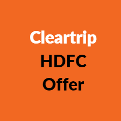 Cleartrip HDFC Offer: Save Rs 1000 on Flights