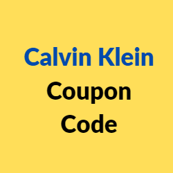 Calvin Klein Coupon Code