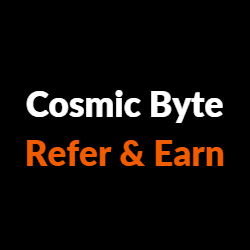 Cosmic Byte Refer and Earn