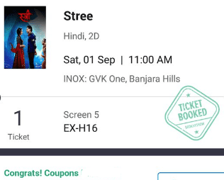 INOX Ticket