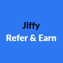 Jiffy refer and earn