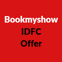 Bookmyshow IDFC Offer