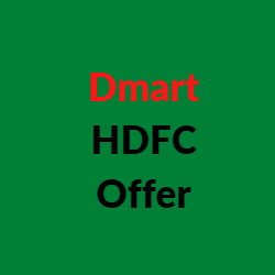 Dmart HDFC Offer