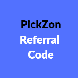 PickZon Referral Code