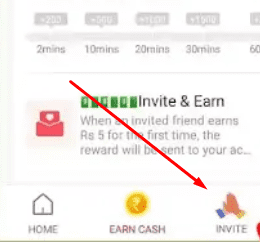 Vidmate Cash invite