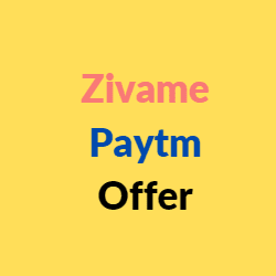 Zivame Paytm Offer