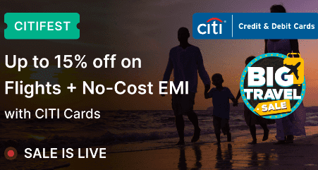 Citibank booking offer