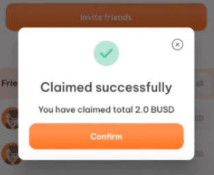 Claimed beFitter reward