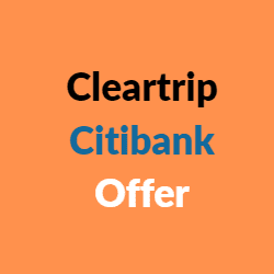 Cleartrip Citibank Offer