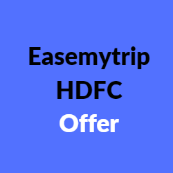 Easemytrip HDFC Offer