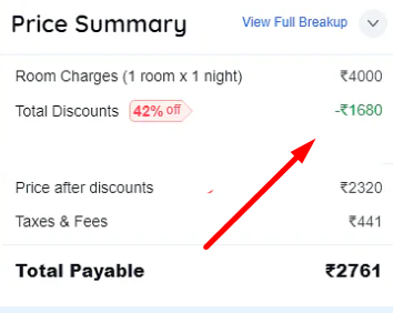 Goibibo discount