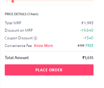 Myntra discount