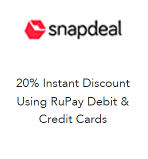 Snapdeal Discount Offer