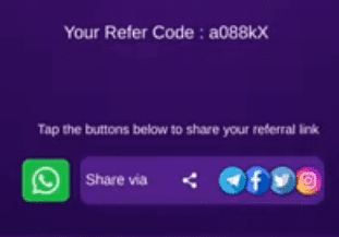 refer code