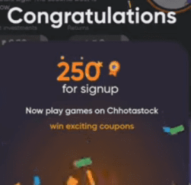 Chhotastock signup reward