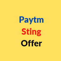 Paytm Sting Offer