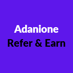 Adanione Refer and Earn