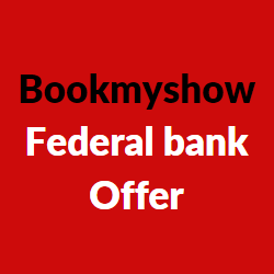 Bookmyshow Federal Bank Offer