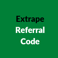 Extrape referral codes