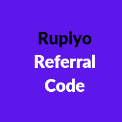 Rupiyo Referral Codes
