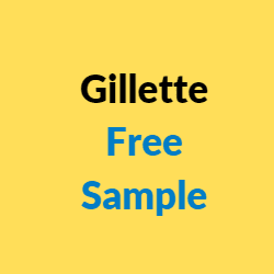Gillette Free Sample