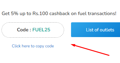 Paytm Cashback Offer