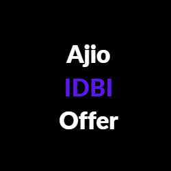 Ajio IDBI Offer