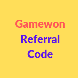 Gamewon Referral Code