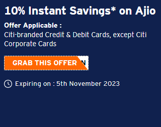 Ajio Citi Offer