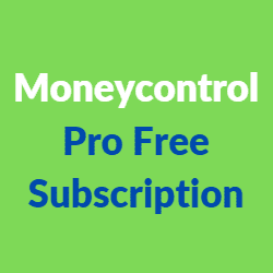 Moneycontrol Pro Free Subscription