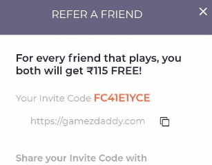 GamezDaddy code