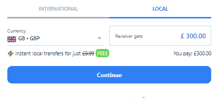 TransferGo transfer