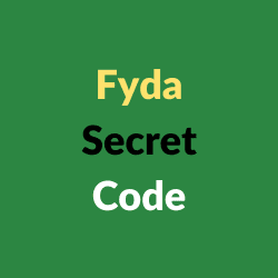 Fyda Secret Code
