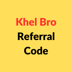 Khel Bro Referral Code