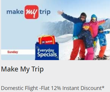 Makemytrip Discount Booking Offer