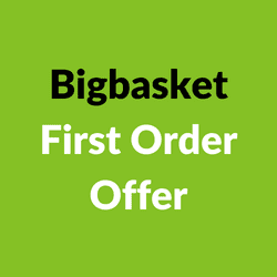 Bigbasket First Order Offer