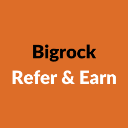 Bigrock Refer and Earn