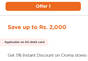 Croma Offer