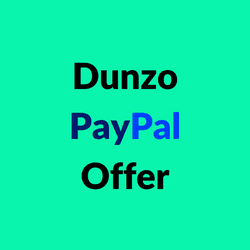Dunzo Paypal Offer