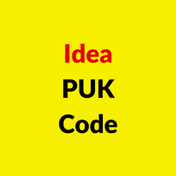 Idea PUK Code