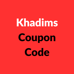 Khadims Coupon Code