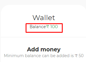 KisanKonnect balance