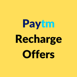 Paytm Recharge Offers