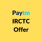 Paytm IRCTC Offer