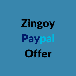Zingoy Paypal Offer