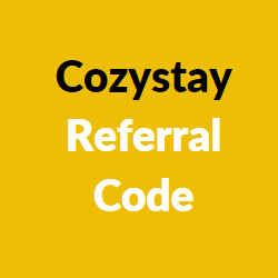 Cozystay referral code