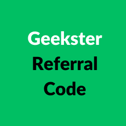 Geekster Referral Code