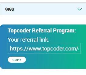 Topcoder Refer Link