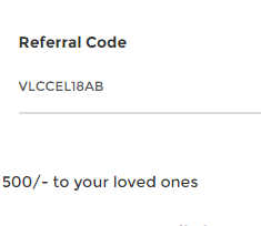 VLCC Refer Code