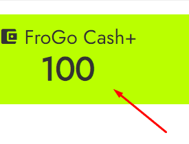 Frogo Cash Reward